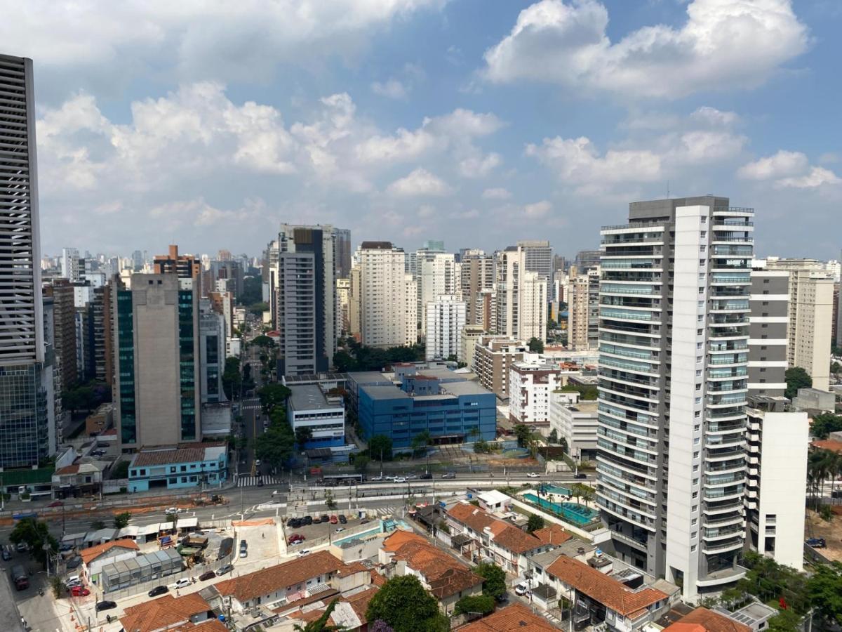 Flat Na Vila Olimpia Rua Santa Justina São Paulo Exterior foto